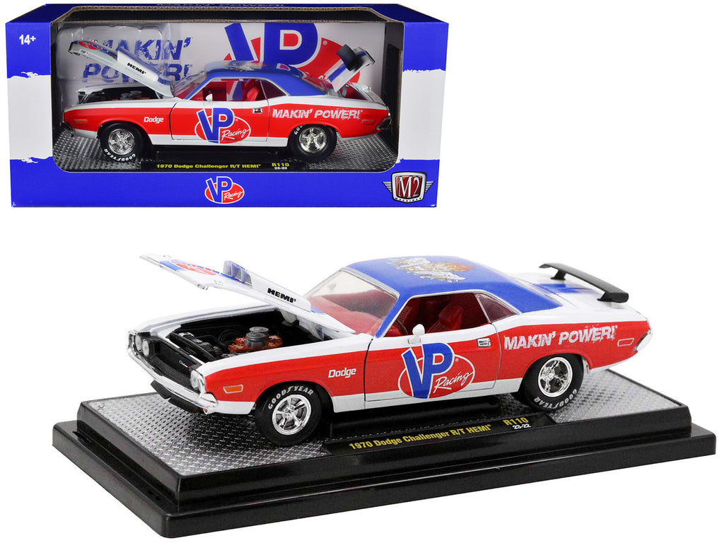 M2 Machines Diecast 1/24 1970 Dodge Challenger R/T Hemi White