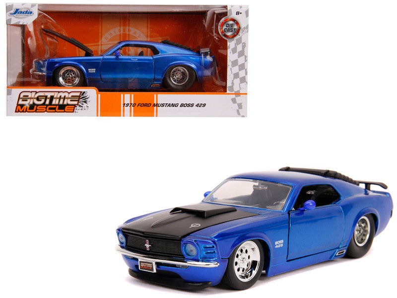 Jada Diecast 1/24 1970 Ford Mustang Boss 429 Big Time Muscle