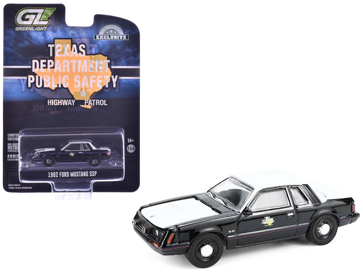 Greenlight Collectibles Diecast 1/64 1982 Ford Mustang SSP Texas