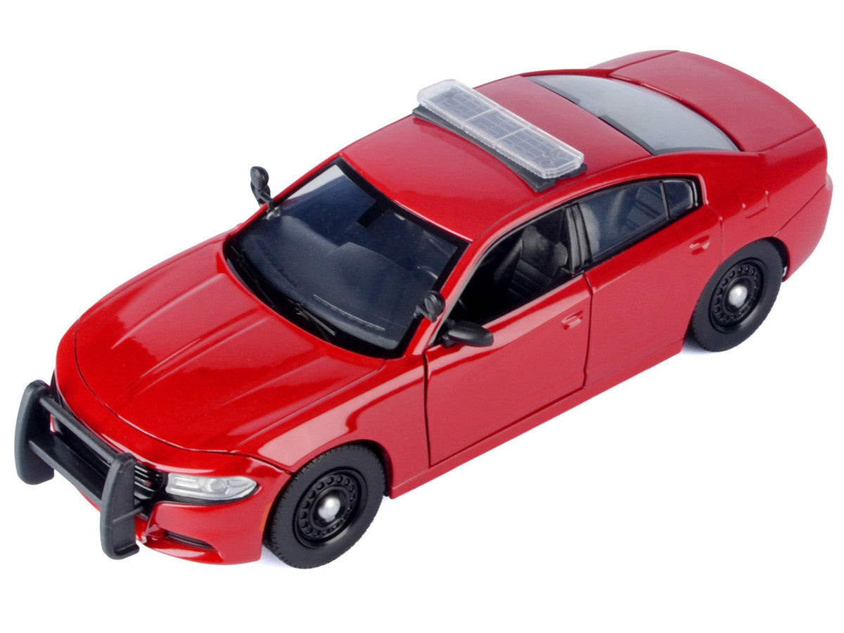 Motormax Diecast 1/24 2023 Dodge Charger Pursuit Police Car Red