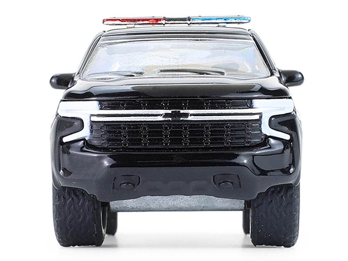 Greenlight Diecast Car 1/64 2024 Chevrolet Tahoe Police Pursuit "Dover Police"