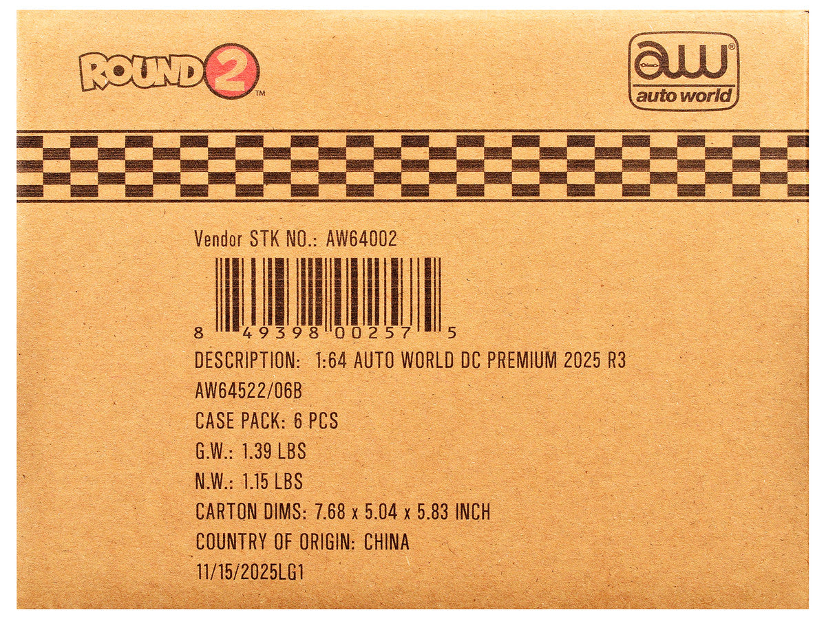 Auto World Premium Diecast 1/64 2025 Release 3 Set B 6Pieces