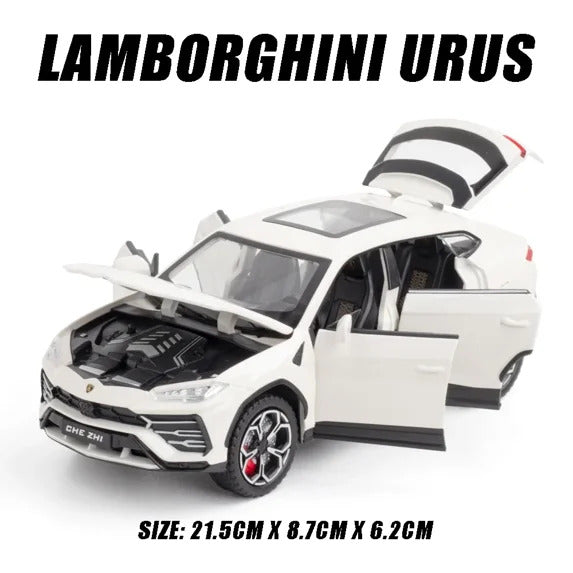 Welly Diecast Model Car 1/24 Lamborghini Urus White