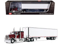 First Gear 1/64 Diecast Truck Peterbilt 589 with 58" Utility Trailer